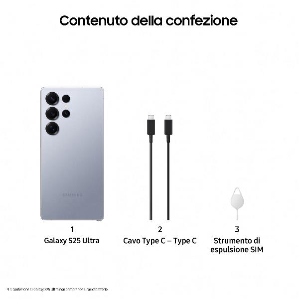 Samsung GALAXY S25 ULTRA 12+1TB TITANIUM SILVERBLUE