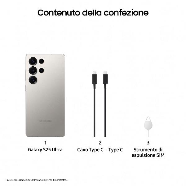 Samsung GALAXY S25 ULTRA 12+1TB TITANIUM GRAY