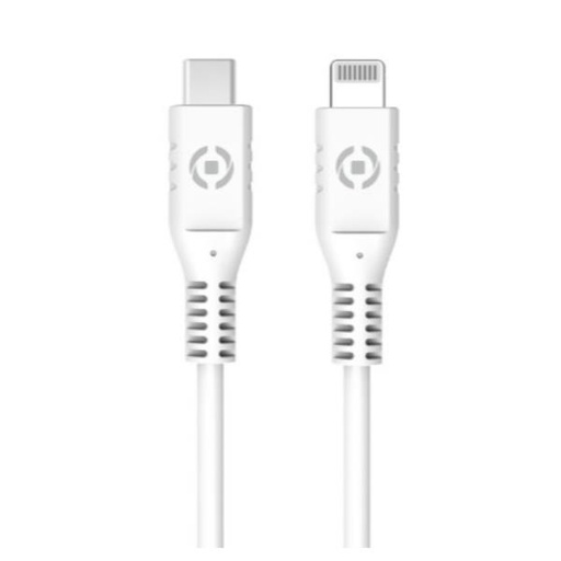 [
RTGUSBCLIGHTWH] Celly RTGUSBCLIGHT - 60W USB-C to Lightning Cable [READY TECH GO]