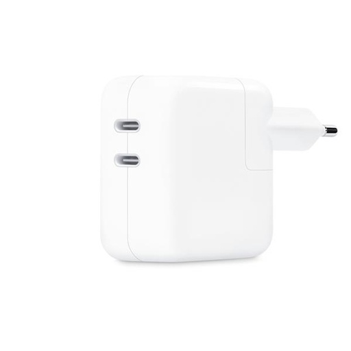 [
MW2K3ZM/A] Apple Alimentatore da 35W a doppia porta USB-C
