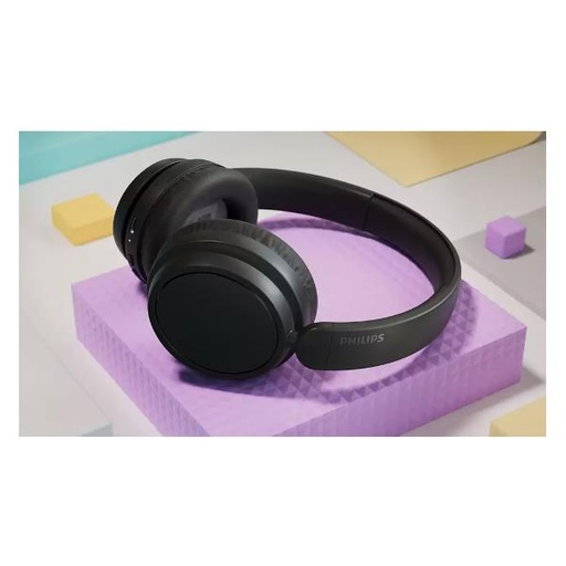 [
TAH5209BK/00] Philips CUFFIA OVER-EAR WIRELESS BASS+ SERIE 5 BLACK